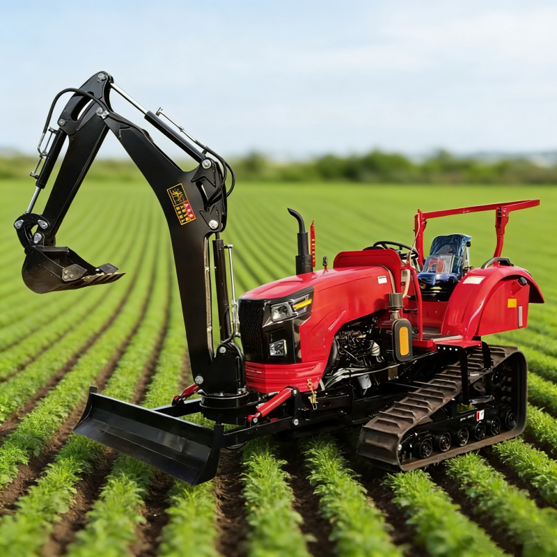 Agriculture Farming Services - Customized 35HP Crawler Tractor Mini Track