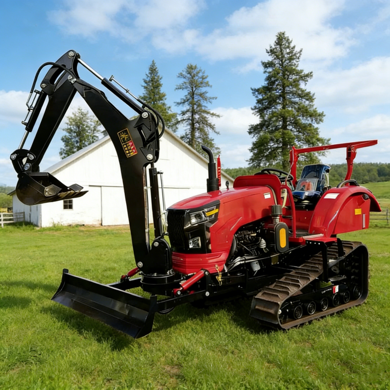 Agriculture Farming Services - Customized Crawler Tractor 50HP Mini Track