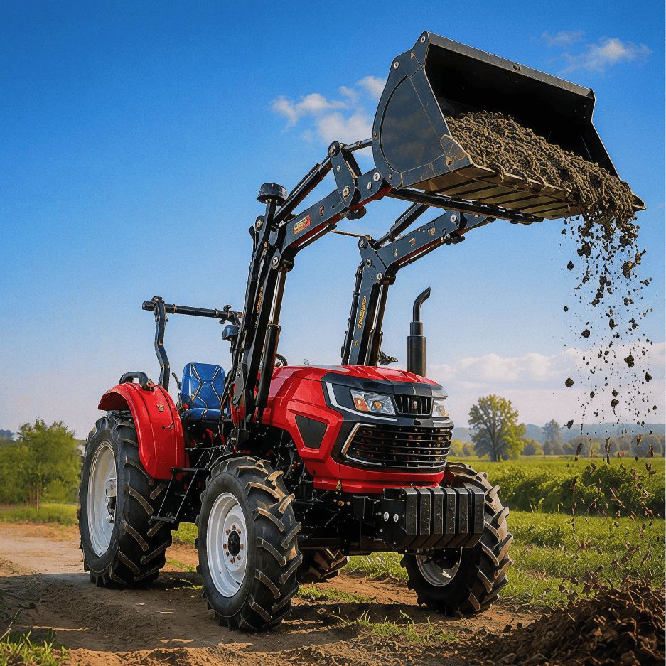 Agriculture Farming Services - Custom 30-50HP Farm Tractor Compact Agricultural