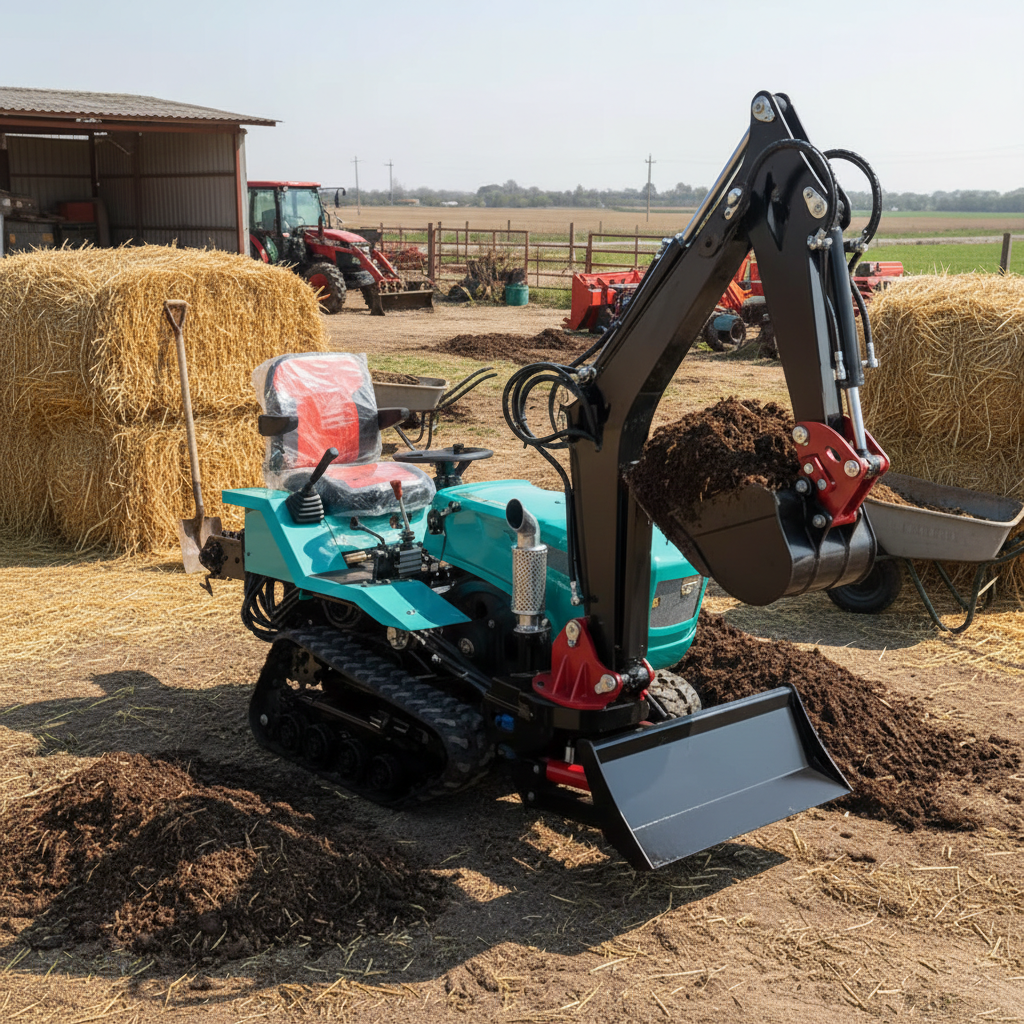 Agriculture Farming Products - Agricultural Crawler Tractor 25HP 35HP Mini