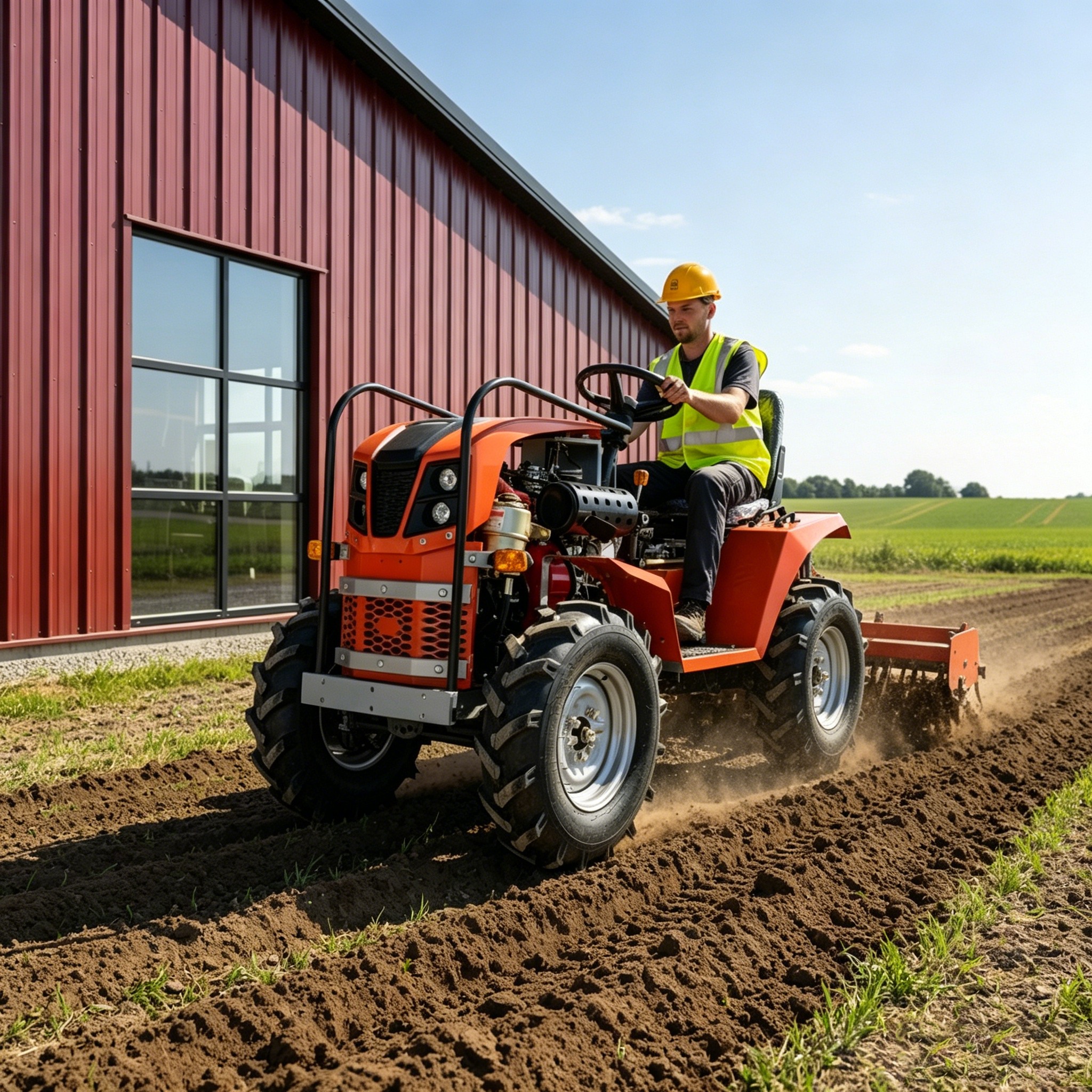 Agriculture Farming Services - Long Service Life Farm Wheeled Tractor