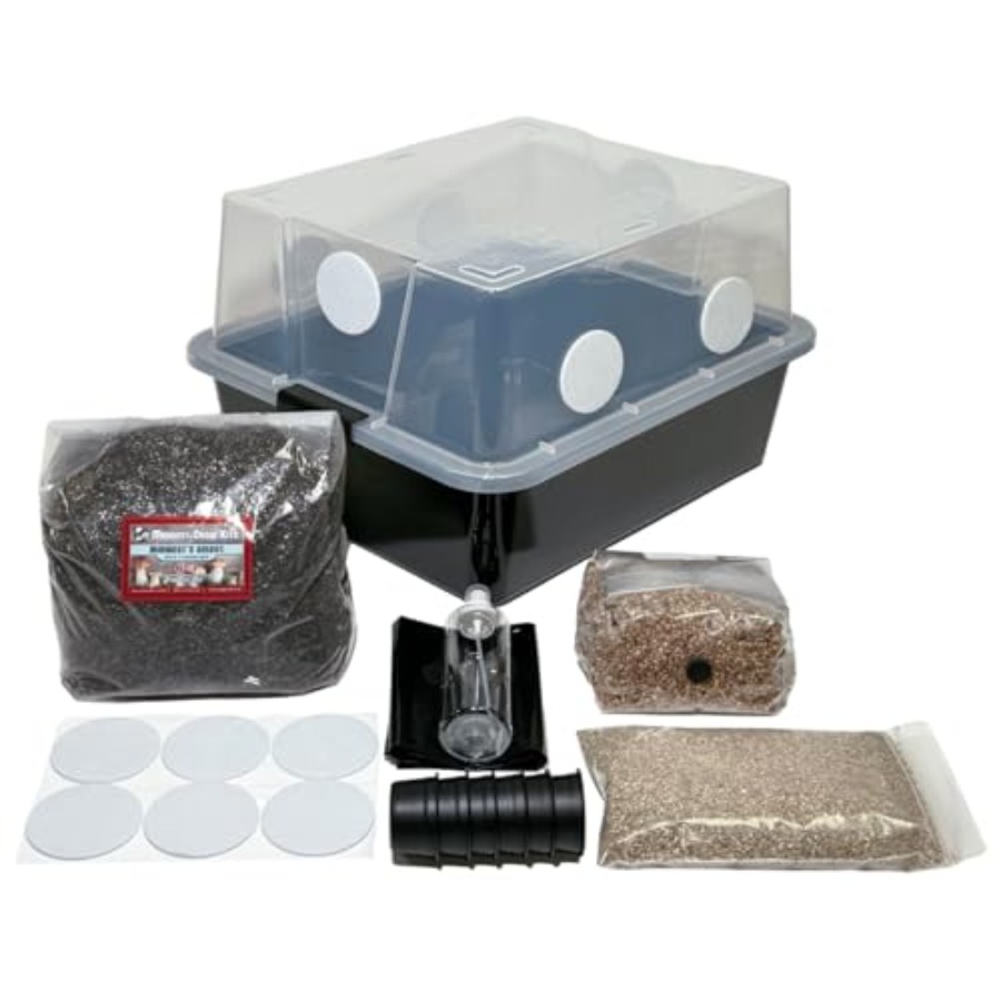 Mushroom Spawn Bag - Mushroom Monotub Grow Kit for Dung-Loving