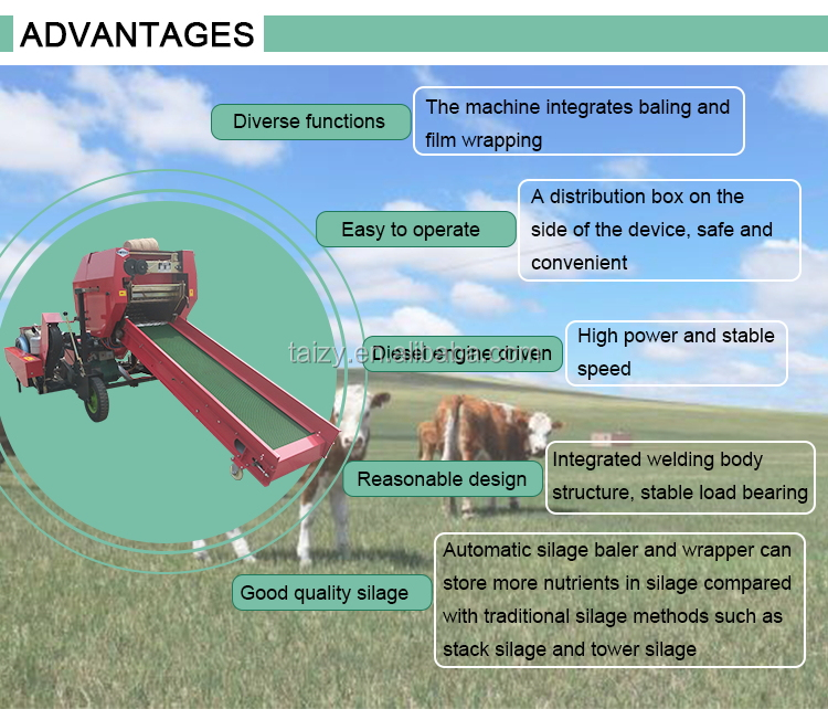 2026 SELL 2026 Full Automatic  - Silage Baler Machine recensie en prijs