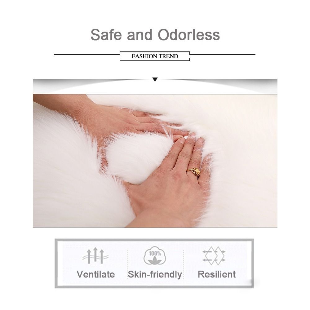 Washable Fluffy Shaggy Long Ha - Cow Mat Rubber recensie en prijs