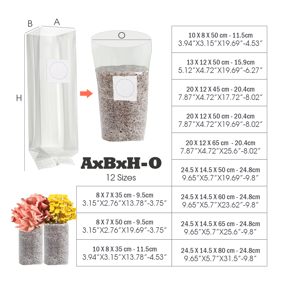 20PCS PP Mushroom Cultivation  - Mushroom Spawn Bag recensie en prijs