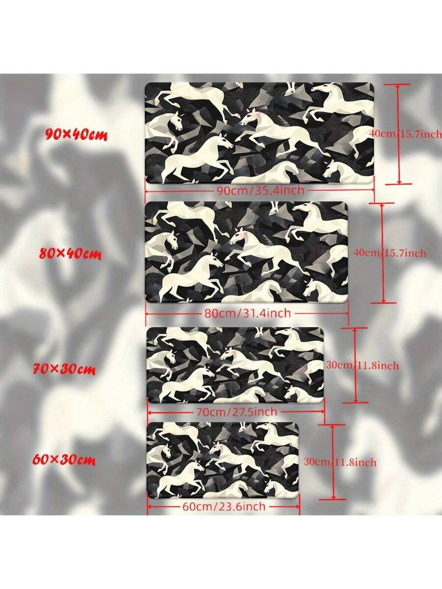 Stylish Black And White Cow Pa - Cow Mat Rubber recensie en prijs