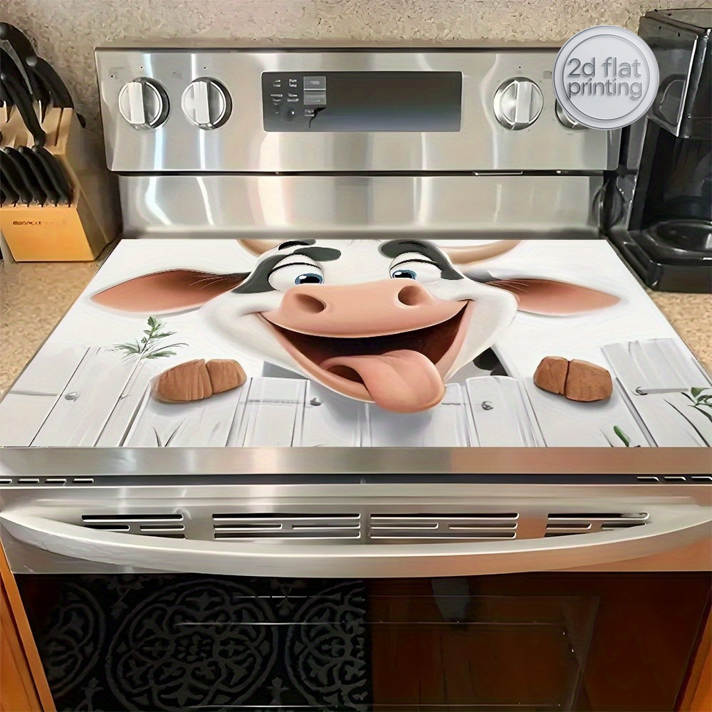 Cow-Print Stove Cover Mat – So - Cow Mat Rubber recensie en prijs