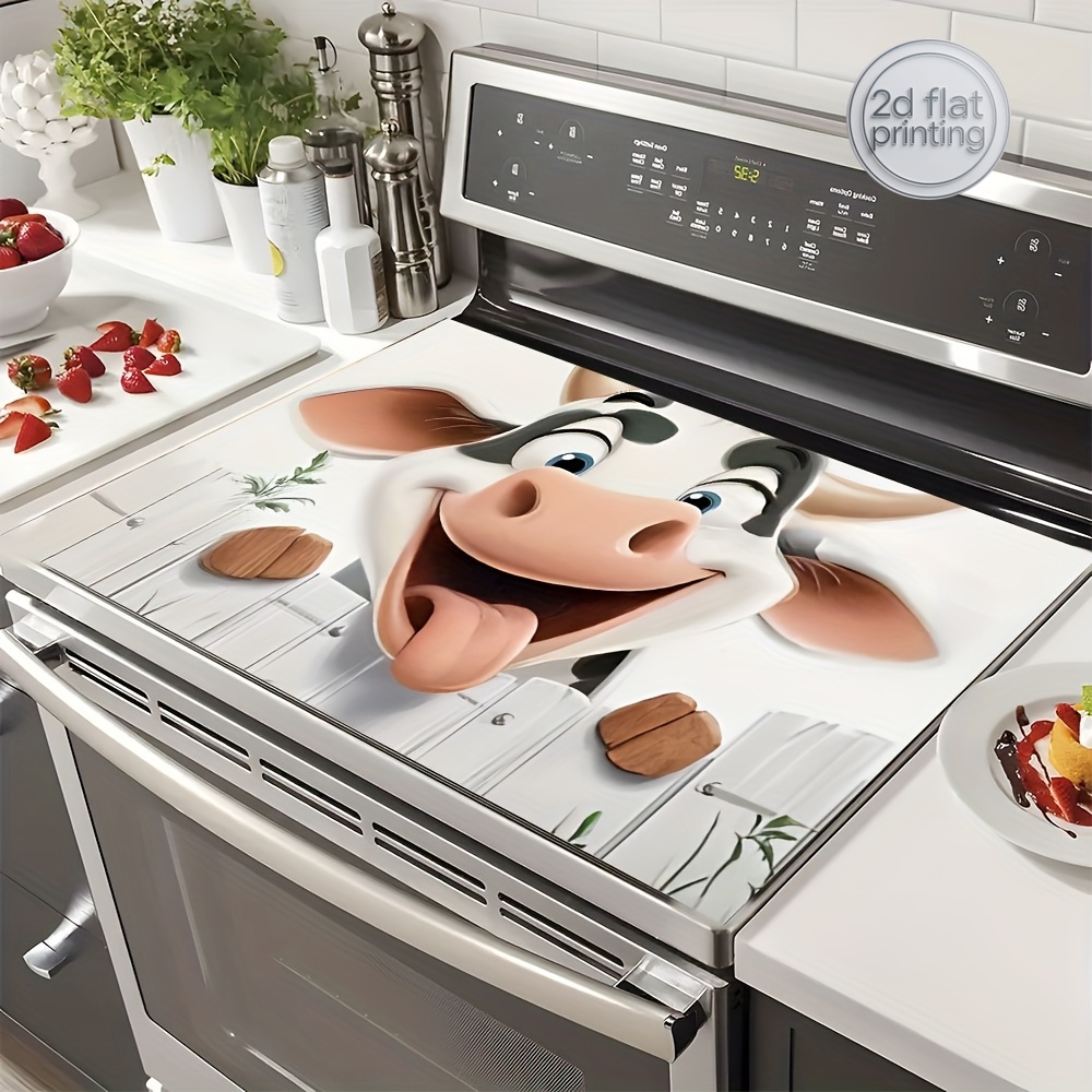 Cow-Print Stove Cover Mat – So - Cow Mat Rubber recensie en prijs