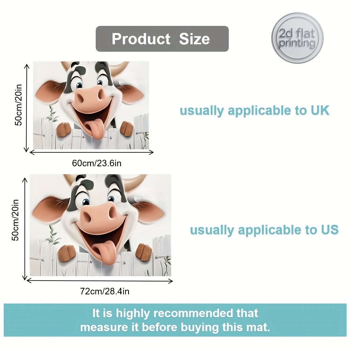 Cow-Print Stove Cover Mat – So - Cow Mat Rubber recensie en prijs