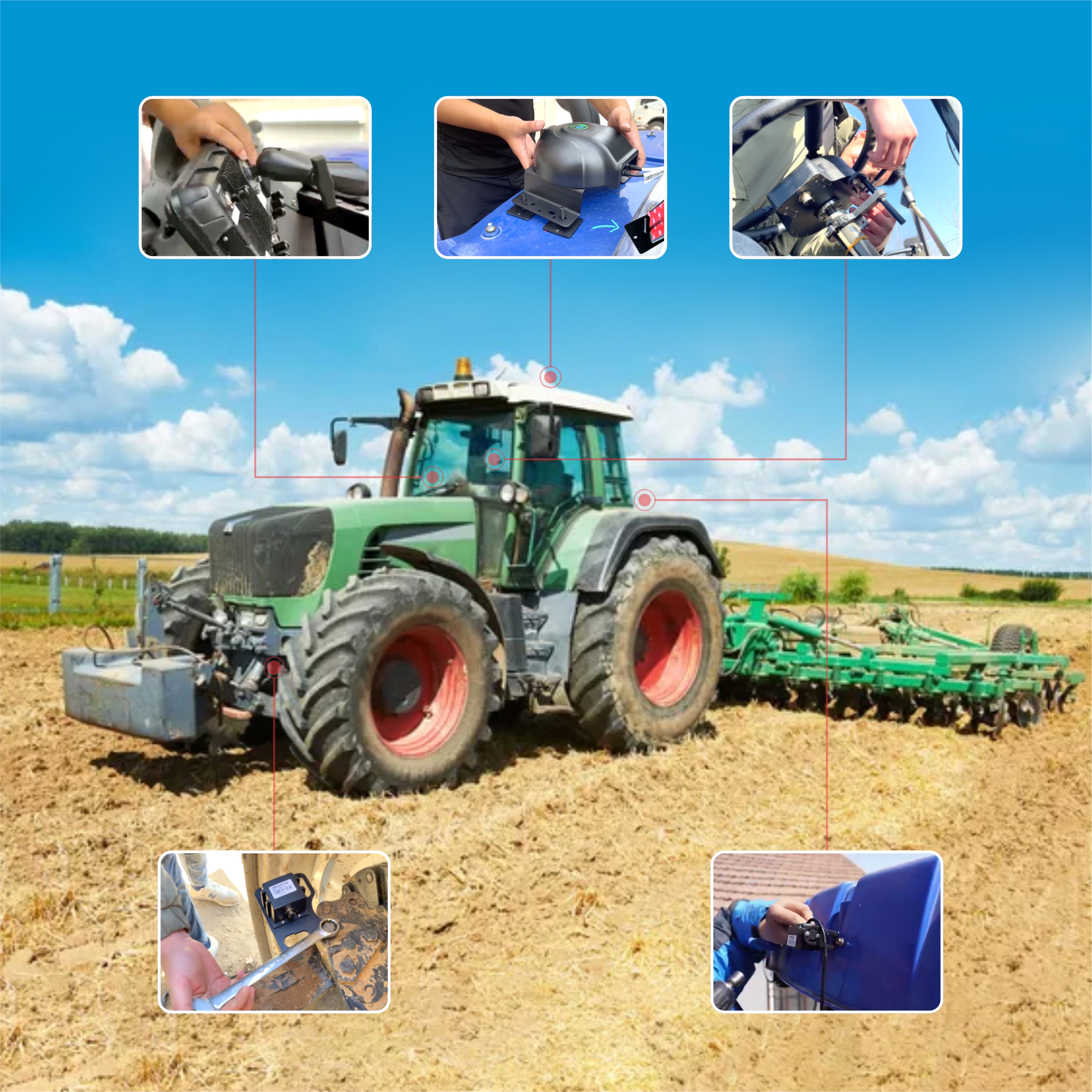 Gps Agricultural Machinery Equ - Agriculture Farming Services recensie en prijs