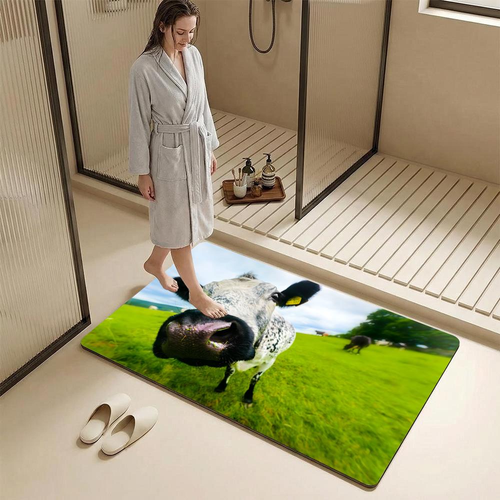 Abstract Cow Animal KWaii Floo - Cow Mat Rubber recensie en prijs