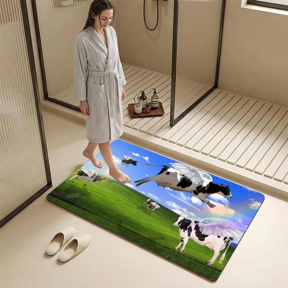Abstract Cow Animal KWaii Floo - Cow Mat Rubber recensie en prijs