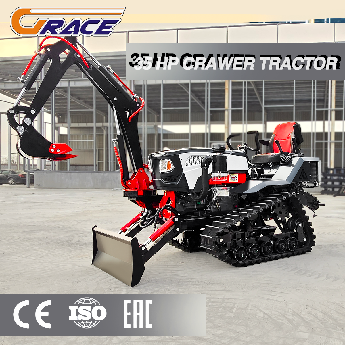 Factory Price Mini Crawler Tra - Agriculture Farming Products recensie en prijs