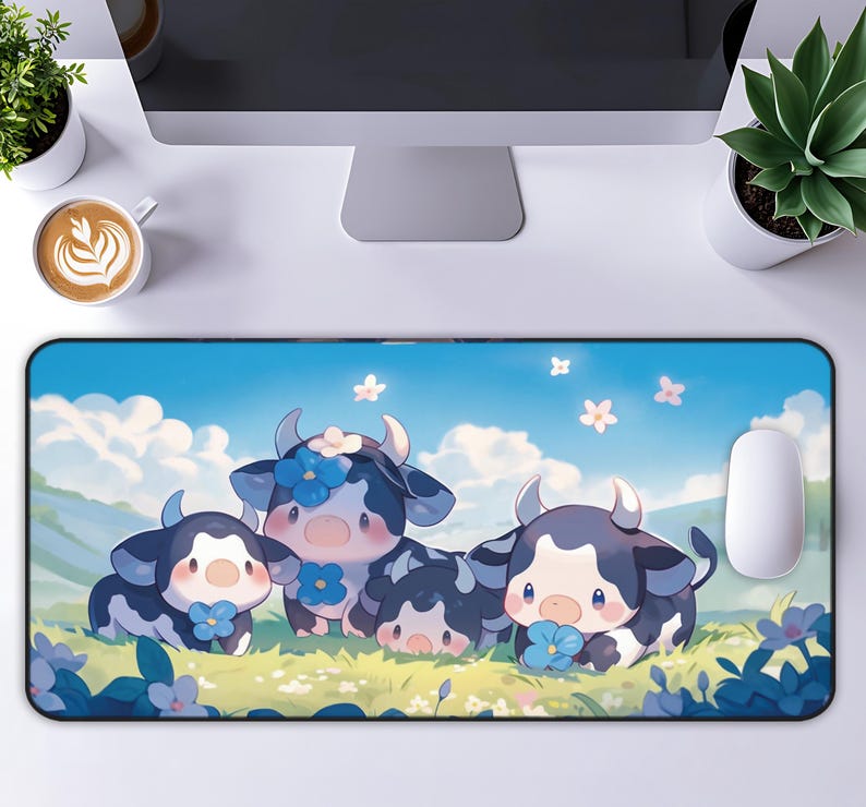Cute Cow Table Pad, Cute Cow P - Cow Mat Rubber recensie en prijs