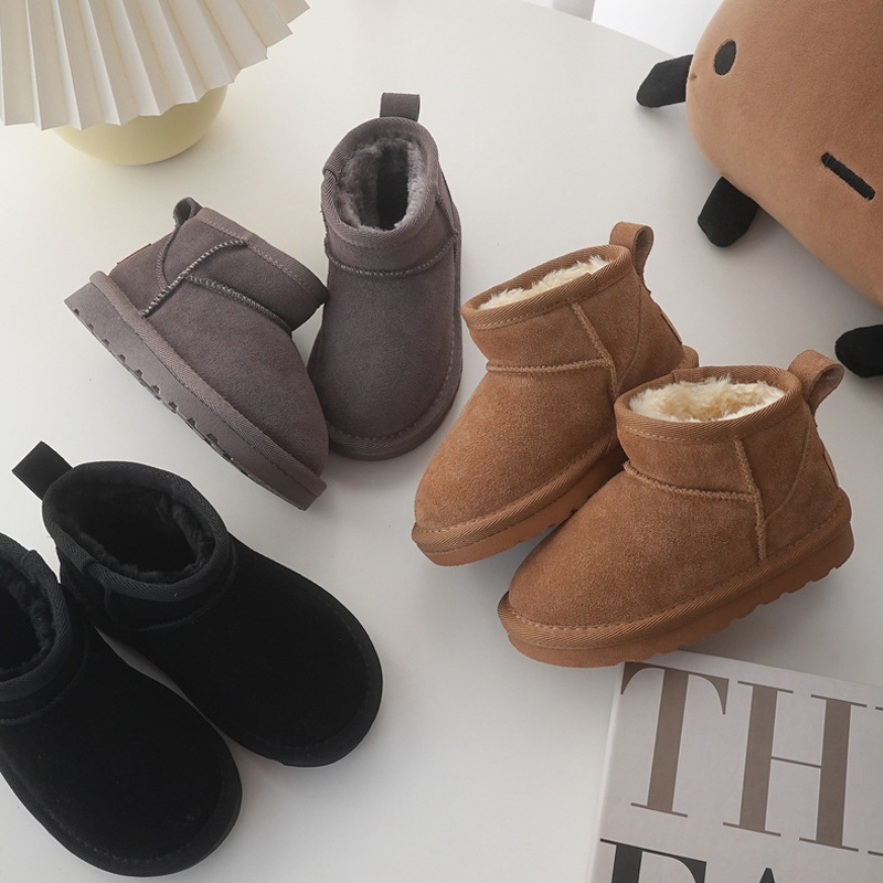 Children Winter Snow Boots Bab - Cow Mat Rubber recensie en prijs