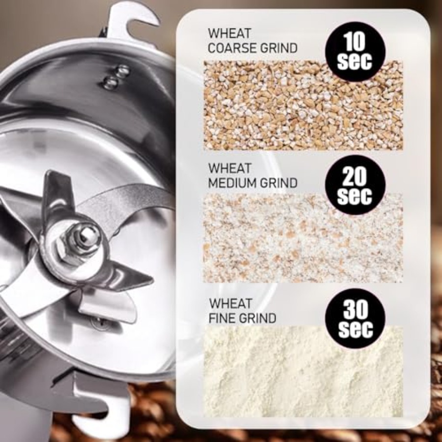 Grain Grinder Mill 250g Electr - Grain Mill Grinder recensie en prijs
