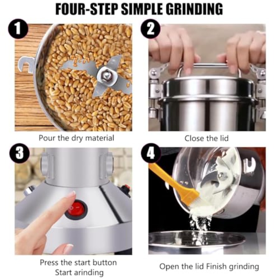 Grain Grinder Mill 250g Electr - Grain Mill Grinder recensie en prijs