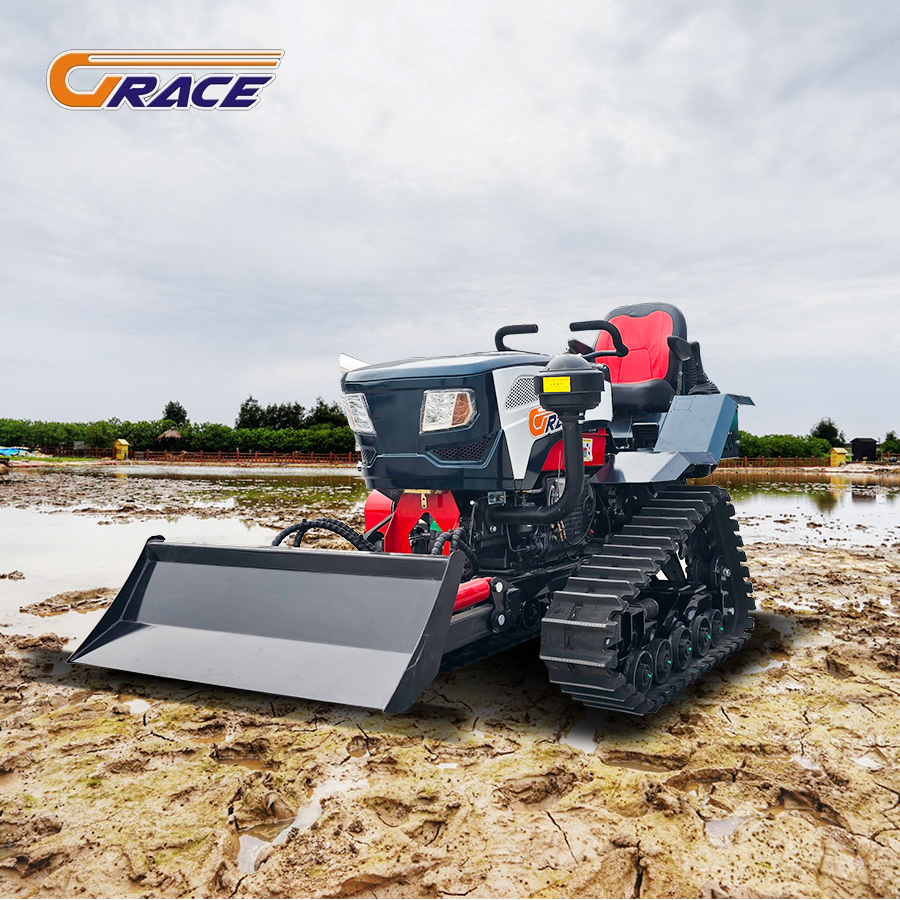 25HP Mini Crawler Tractor with - Agriculture Farming Products recensie en prijs