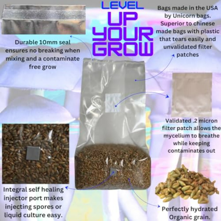 5lb Organic Sterile Mushroom G - Mushroom Spawn Bag recensie en prijs