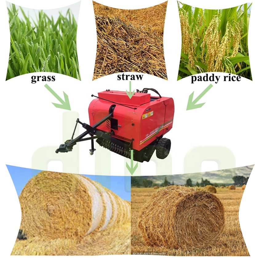 Agricultural Machinery Mini Ro - Silage Baler Machine recensie en prijs