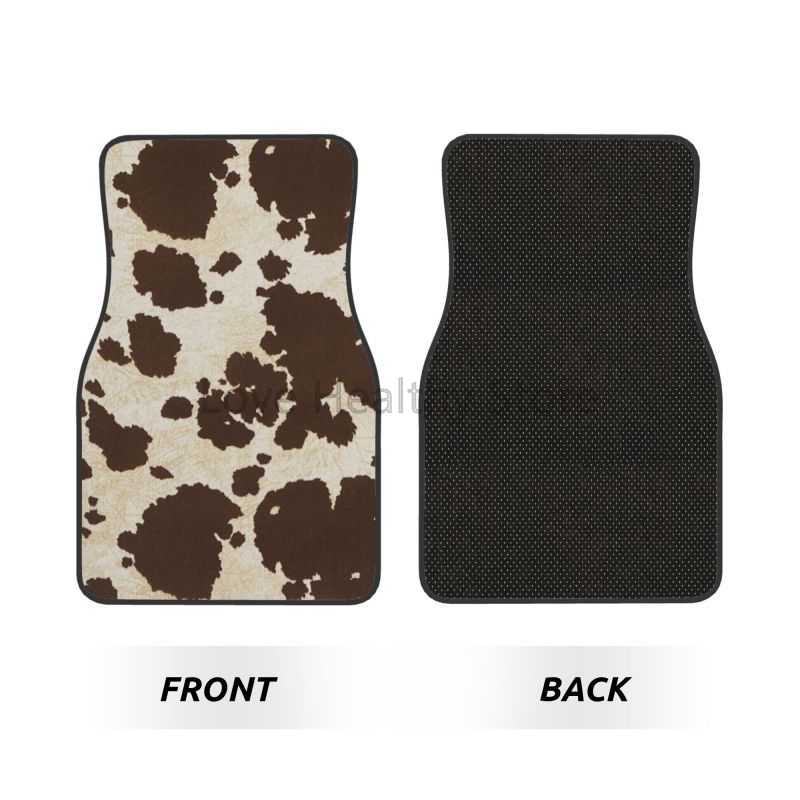 Cow Car Floor Mats Set of 4 Br - Cow Mat Rubber recensie en prijs