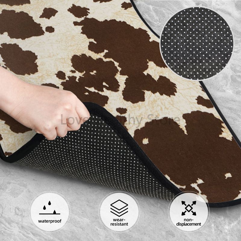 Cow Car Floor Mats Set of 4 Br - Cow Mat Rubber recensie en prijs