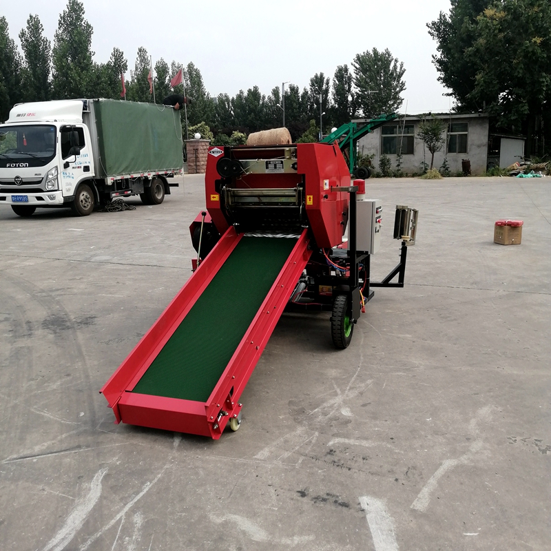 Green Storage Corn Stalk Baler - Silage Baler Machine recensie en prijs