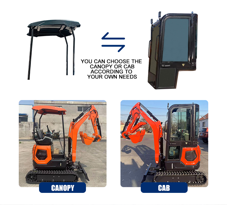 Mini Excavator Hydraulic Crawl - Agriculture Farming Services recensie en prijs