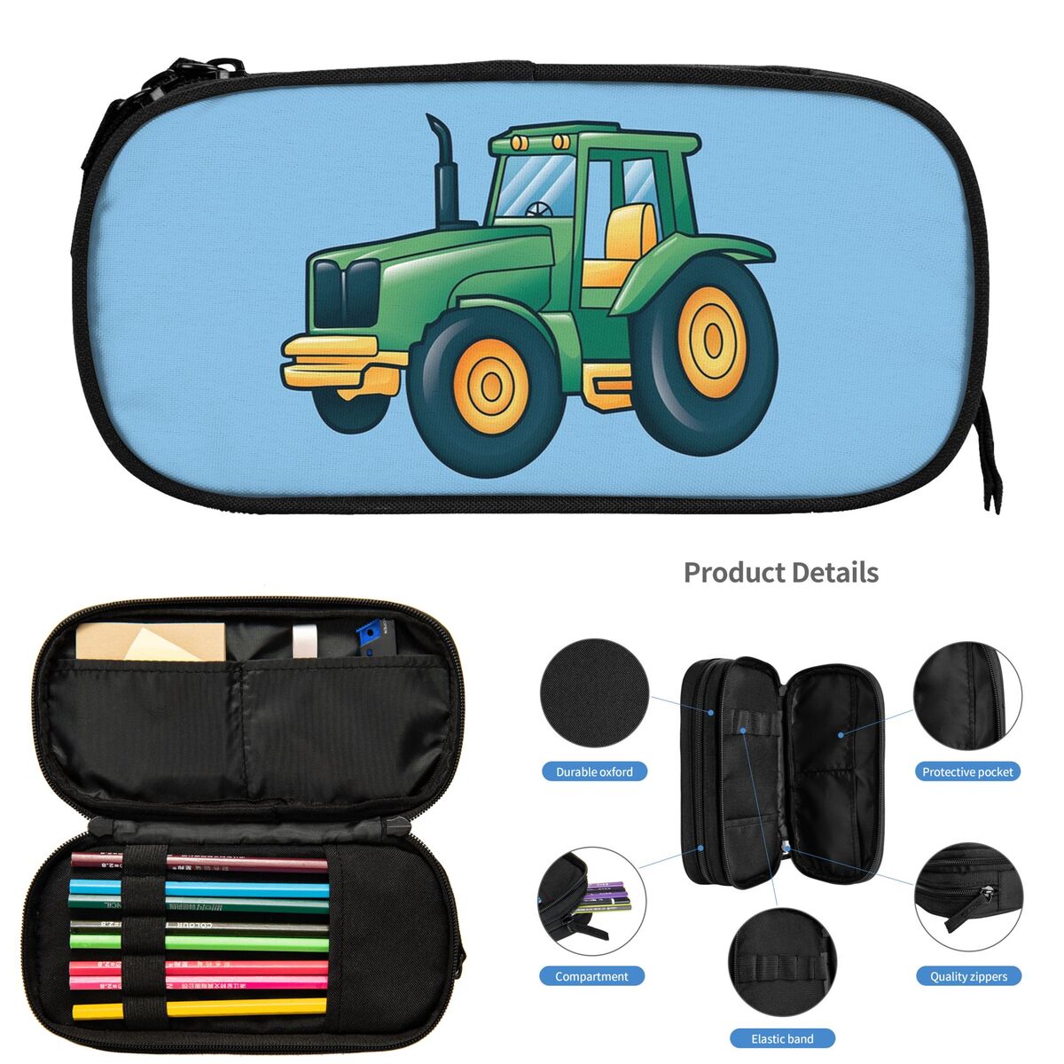 Cartoon Agricultural Tractor O - Agriculture Farming School recensie en prijs