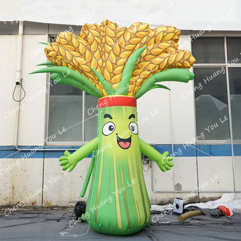 Green inflatable paddy agricul - Agriculture Farming Cartoon recensie en prijs
