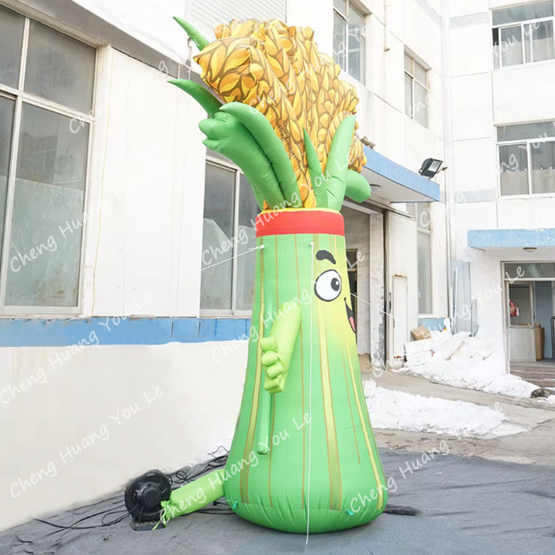 Green inflatable paddy agricul - Agriculture Farming Cartoon recensie en prijs