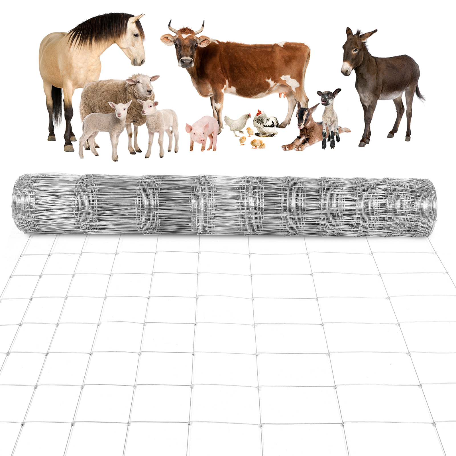 5FT/6FT Metal Farm Fence Net A - Agriculture Farming Usa recensie en prijs