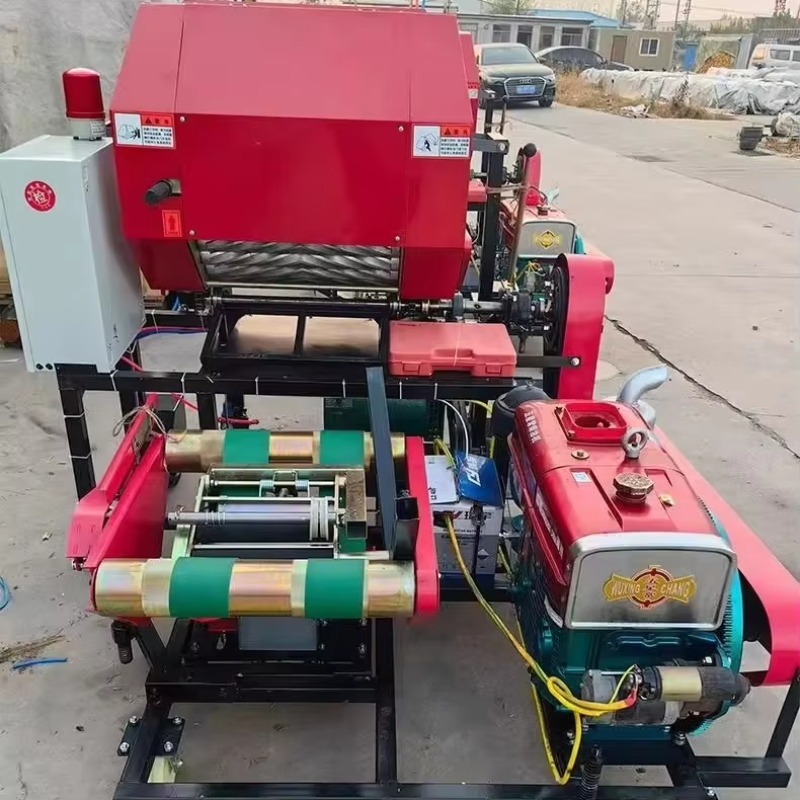2024 Full Automatic Di esel En - Silage Baler Machine recensie en prijs