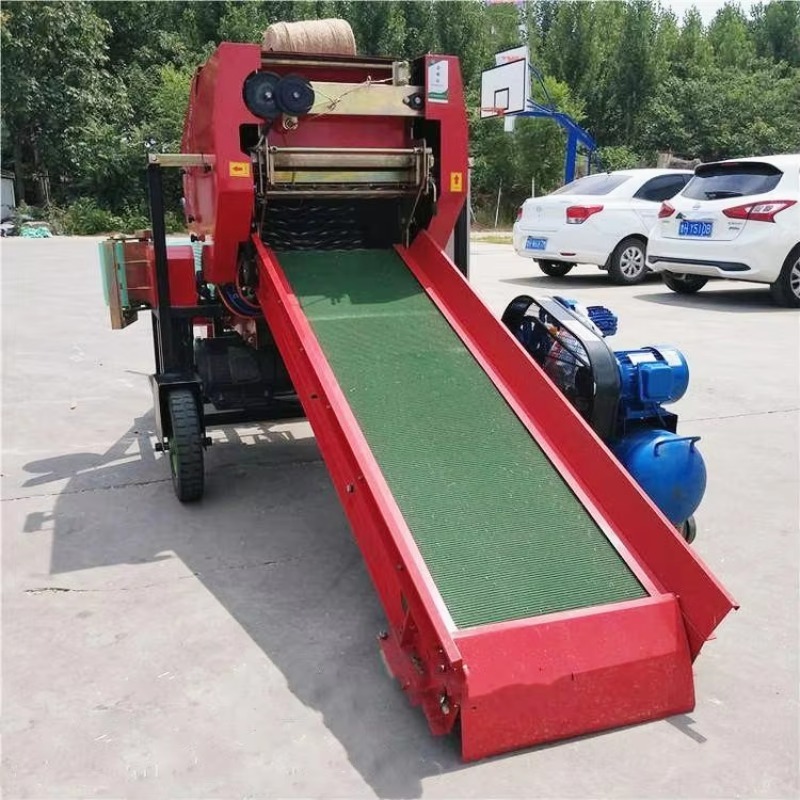 2024 Full Automatic Di esel En - Silage Baler Machine recensie en prijs