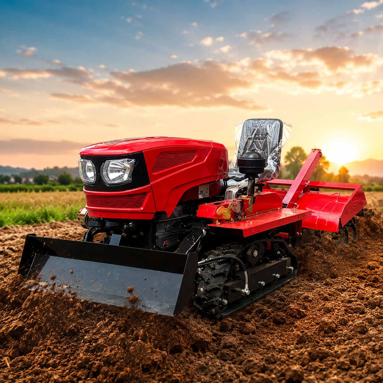 Customized Compact Farm Tracto - Agriculture Farming Services recensie en prijs